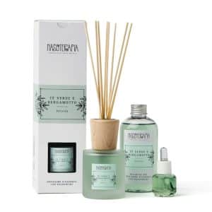 DIFFUSORE BASTONCINI TE' VERDE BERGAMOTTO 100 ML