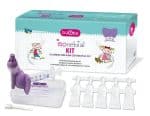 ISONEBIAL KIT PULIZIA CAVITA' NASALI 20 FLACONCINI MONODOSE5 ML + SIRINGA LUER LOCK SOFT-JECK + AGO CANNULA + NEBULIZZATORE SPRAY