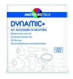 MASTER AID TECH DYNAMIC+ KIT ACCESSORI DI RICAMBIO AMPOLLA +MASCHERA ADULTI + MASCHERA BAMBINI + 2 FILTRI ARIA + BOCCAGLIO + FORCELLA NASALE + TUBO RACCORDO PVC