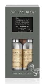 BAYLIS & HARDING FUZZY DUCK SET TRIO CANAPA & BERGAMOTTO 1 CLEANSING SOAP 100 G + 1 HAIR & BODY WASH 240 ML + 1 AFTERSHAVE BALM 240 ML