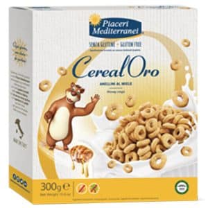 PIACERI MEDITERRANEI CEREALORO ANELLINI MIELE 300 G