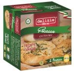 DELIZIE LIBERE FOCACCE SURGELATE SENZA GLUTINE 2 X 140 G