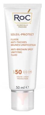 ROC FLUIDO SOLARE VISO SPF 50+ ANTIMACCHIE BRUNE  50 ML