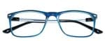 OCCHIALE DA LETTURA PREMONTATO TWINS GOLD DIONISO BLU +1,50