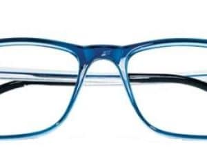 OCCHIALE DA LETTURA PREMONTATO TWINS GOLD DIONISO BLU +1,50