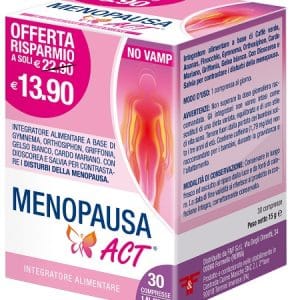MENOPAUSA ACT 30 COMPRESSE