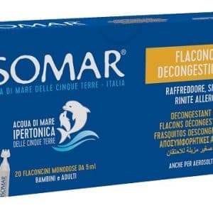 ISOMAR FLACONCINI DECONGESTIONANTI SOLUZIONE IPERTONICA 20 FLACONCINI 5 ML