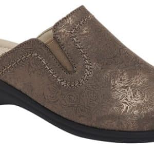 CALZATURA NEW TOFFEE FLORAL PRINTED MICROFIBRE BIS WOMAN TAUPE MICROFIBRA STAMPA FLOREALE 37