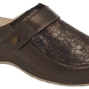 CALZATURA ALPHA CENTAURI LAMINATED SYNTHETIC+ELASTICATED WOMAN BRONZE SIMILPELLE LAMINATA + ELASTICIZZATO 36