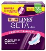LINES SETA ULTRA ASSORBENTI LUNGO ALI DWCT 9 PEZZI