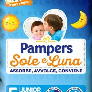 PAMPERS SOLE&LUNA JUNIOR 15 PEZZI