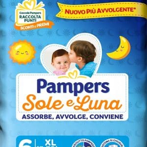 PAMPERS SOLE LUNA XL 13 PEZZI