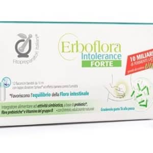 FITOPREPARATORI ITALIANI ERBOFLORA INTOLERANCE FORTE 12 FLACONCINI DA 10 ML