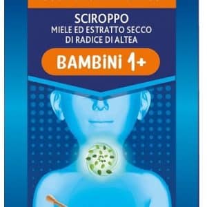 SCIROPPO BRONCHENOLO PEDIATRICO TOSSE SECCA E GRASSA DA 1 ANNO IN SU 120 ML GUSTO FRAGOLA SENZA COLORANTI ARTIFICIALI, SENZA ALCOL, SENZA OGM