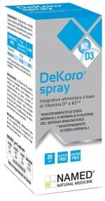 DEKORO SPRAY 20 ML SENZA GLUTINE, NATURALMENTE PRIVO DI LATTOSIO