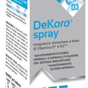 DEKORO SPRAY 20 ML SENZA GLUTINE, NATURALMENTE PRIVO DI LATTOSIO