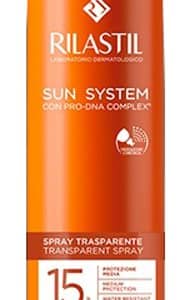 RILASTIL SUN SYSTEM TRANSPARENT SPRAY SPF15 200 ML