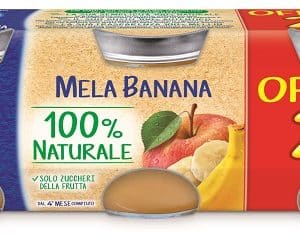 MELLIN OMOGENEIZZATO MELA BANANA 3 PEZZI DA 100 G