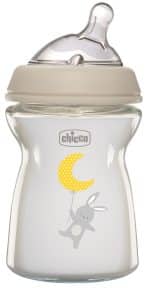 CHICCO BIBERON NAT FEEL VETRO 0M+ 250 ML