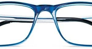 OCCHIALE DA LETTURA PREMONTATO TWINS GOLD DIONISO BLU +2,50
