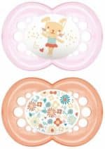 MAM SUCCHIETTO ORIGINAL 16+ SILICONE FEMMINA 2 PEZZI
