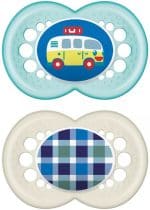 MAM SUCCHIETTO ORIGINAL 16+ SILICONE MASCHIO 2 PEZZI