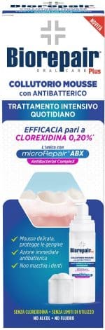 BIOREPAIR PLUS COLLUTORIO MOUSSE ANTIBATTERICO ABX 200 ML