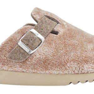 POPPY MICROFIBRE CIABATTA WOMAN BEIGE 40