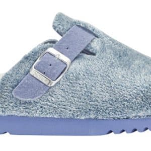 POPPY MICROFIBRE CIABATTA WOMAN LIGHT BLUE 35