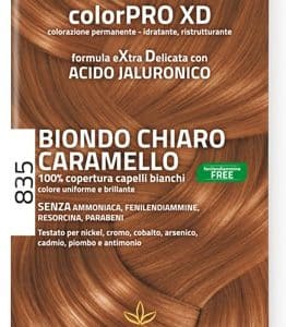 EUPHIDRA COLORPRO GEL COLORANTE CAPELLI XD 835 CARAMELLO 50ML + ATTIVANTE + BALSAMO + GUANTI