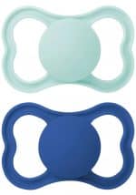 MAM AIR SUCCHIETTO 16+ MESI SILICONE MASCHIO 2 PEZZI