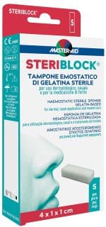 MASTER-AID STERIBLOCK TAMPONE EMOSTATICO