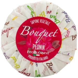BOUQUET SAPONE VEGETALE PEONIA 100 G