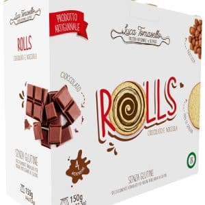 ROLLS MERENDINA CIOCCOLATO NOCCIOLA 150 G