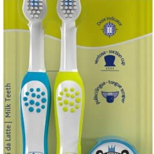 CHICCO SPAZZOLINO 3-6 YEARS DOPPIO AZZ-GIAL