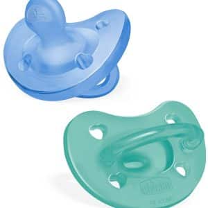 CHICCO GOMMOTTO SILICONE AZZURRO 16-36 MESI 2 PEZZI