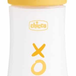CHICCO BIBERON P5 240ML MED SILICONE UNI