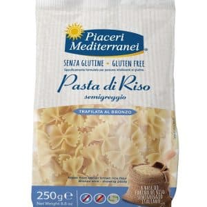 PIACERI MEDITERRANEI PASTA RISO FARFALLE 250 G