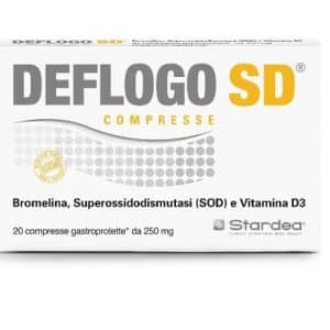 DEFLOGO SD 20 COMPRESSE GASTROPROTETTE SENZA GLUTINE SENZA LATTOSIO