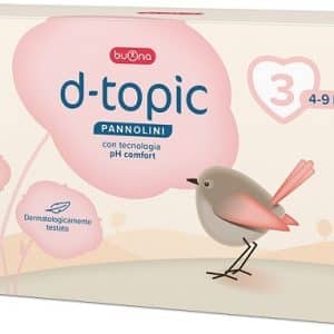 D-TOPIC PANNOLINI TAGLIA 3 22 PEZZI