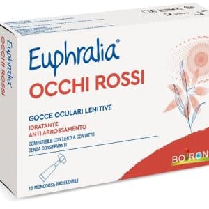 GOCCE OCULARI LENITIVE EUPHRALIA OCCHI ROSSI 15 FLACONCINI MONODOSE 0,5 ML