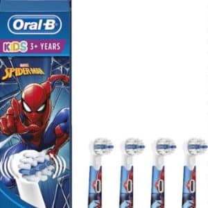 ORALB POWER REFILL EB10 SPIDERMAN 4 PEZZI
