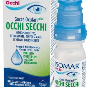 ISOMAR OCCHI SECCHI PLUS GOCCE OCULARI ACIDO IALURONICO 0,25% 10 ML