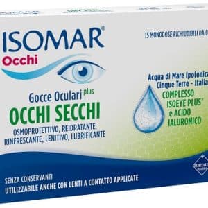 ISOMAR OCCHI SECCHI PLUS GOCCE OCULARI ACIDO IALURONICO 0,25% 15 FLACONCINI