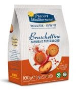 PIACERI MEDITERRANEI BRUSCHETTINE PAPRIKA E PEPERONCINO 100G