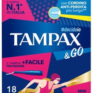 TAMPAX &GO MINI 18 PEZZI