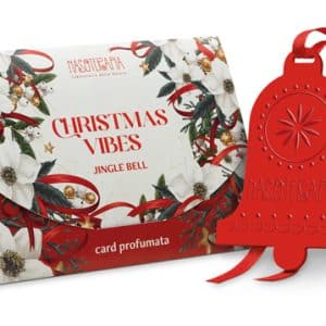 NASOTERAPIA CARD PROFUMATA SINGOLA JINGLE BELL
