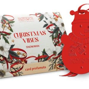 NASOTERAPIA CARD PROFUMATA SINGOLA SNOWMAN