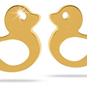 MJ POST 489 ORECCHINO DEFINITIVO MEDICAL JEWELS PAPERELLA ORO
