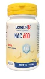 LONGLIFE NAC 600MG 60 CAPSULE
